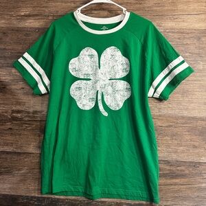 Green Shamrock Short Sleeve Tee
